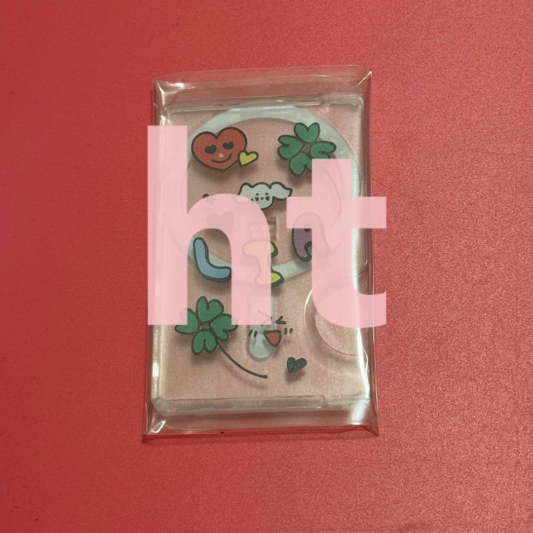 ITZY makestar ヨントン 当選者 マグネットカードフォルダー リア