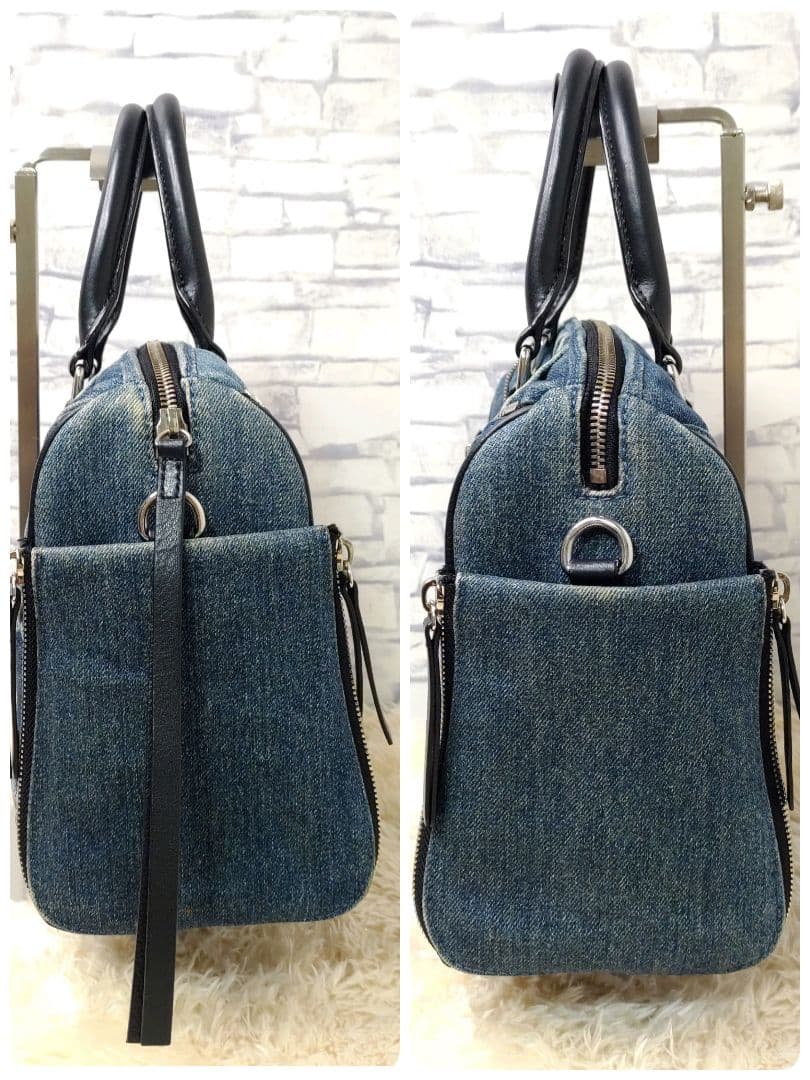 ディーゼル デニム キルティング ハンドバッグ 2way ショルダー