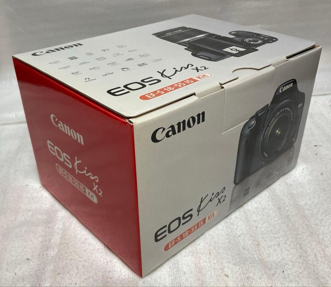 Canon EOS Kiss X2 デジタル一眼レフカメラ（セミハードケース付）