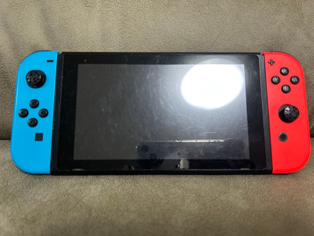 ＊ジャンク品＊ Nintendo Switch 本体 青/赤