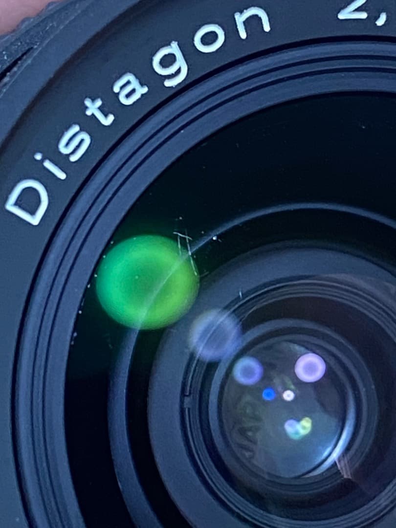 レンズ(単焦点) Contax Carl Zeiss Distagon 25mm F2.8