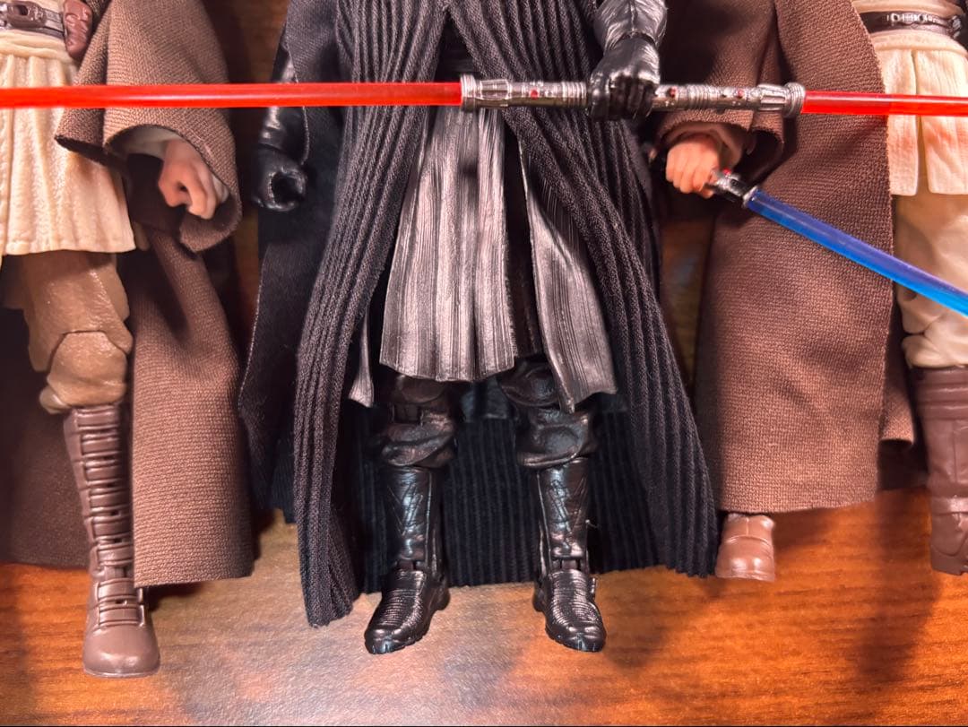 ブラックシリーズ クワイ＝ガン・ジン、ダース・モール、オビ＝ワン・ケノービ