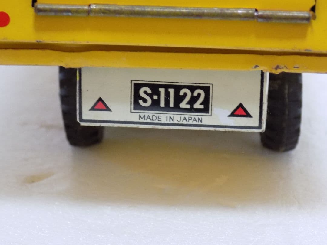 希少　ブリキ　丸運 超特急便トラック　フリクション　日本製