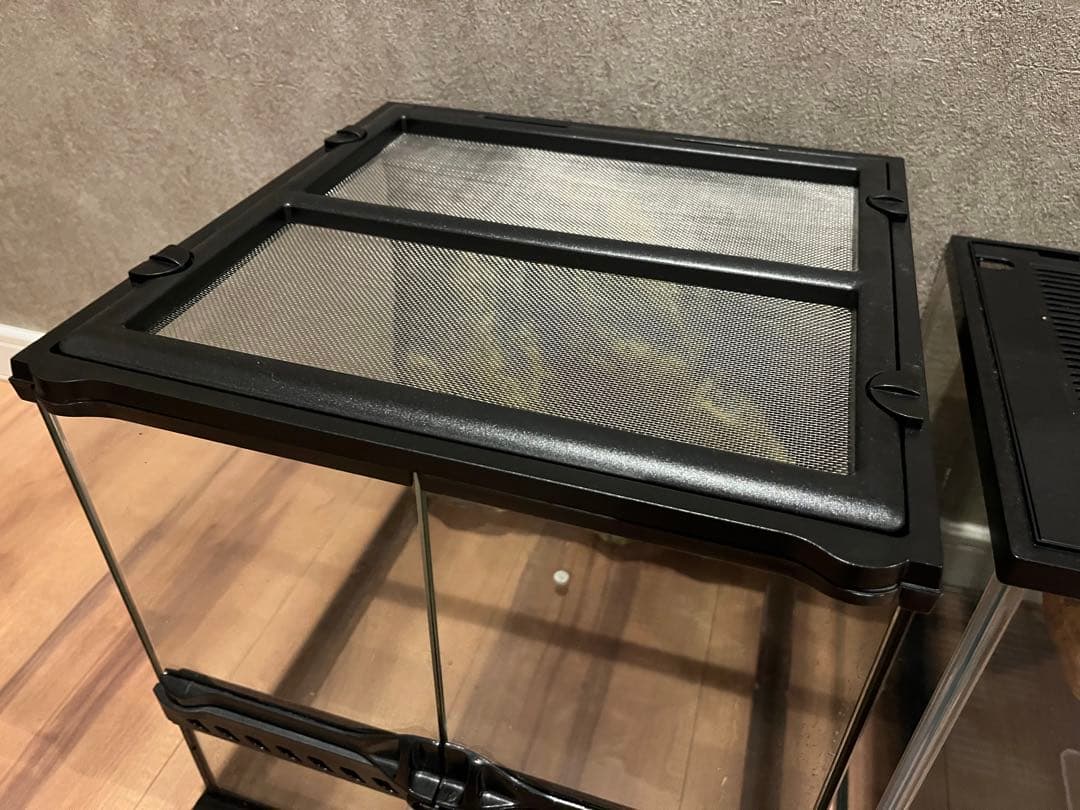 グラステラリウム3030& ガラスケース&カバーセット 400High&温湿度計