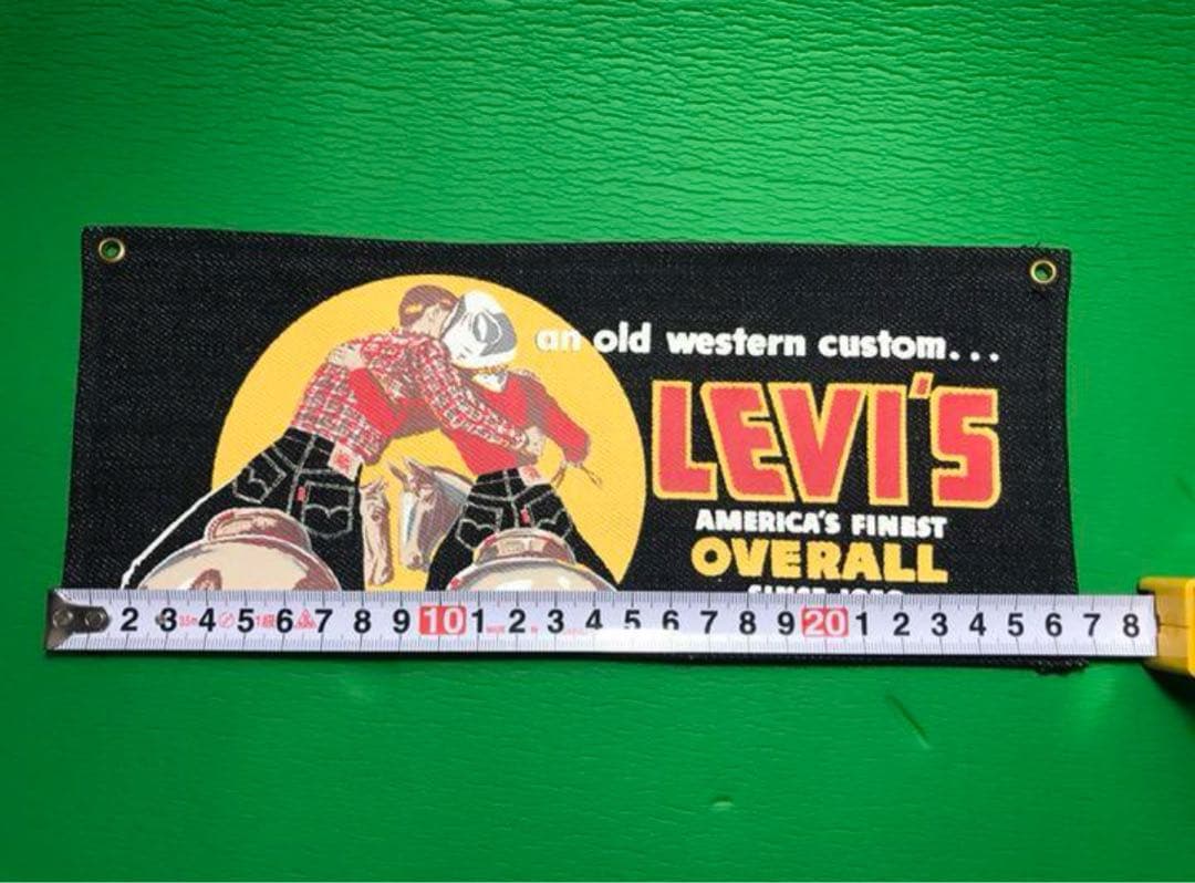 リーバイス デニムバナー　レア　本物