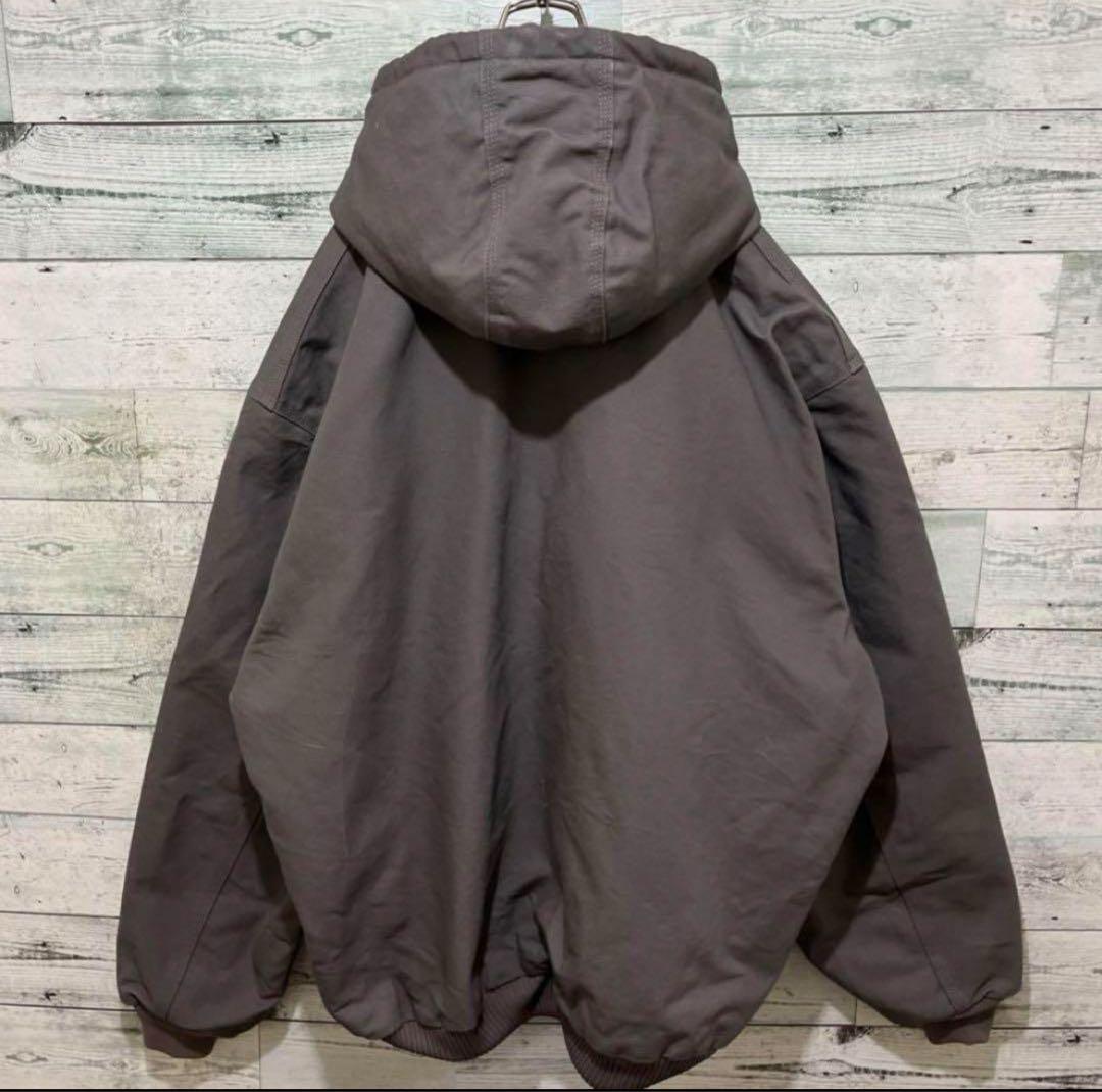 Carhartt ダックパーカー ジャケット グレー オーバーサイズ カーハート