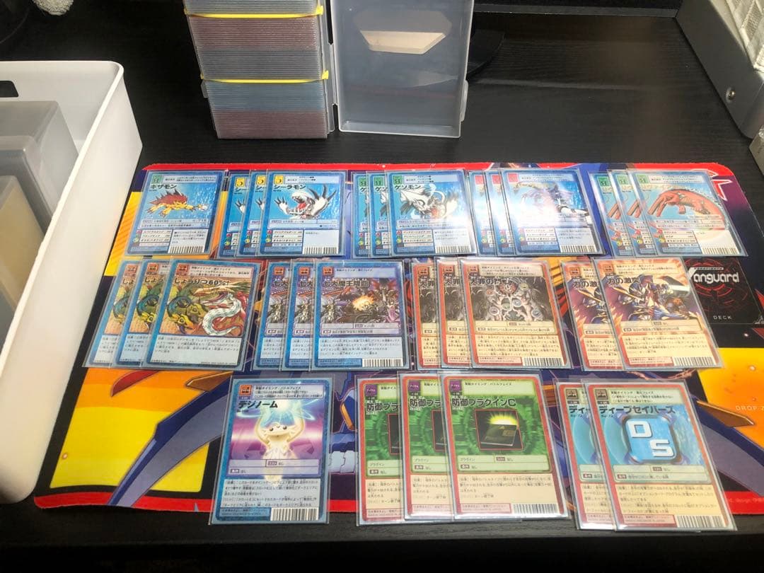 旧デジモンカード　七大魔王デック 4セット