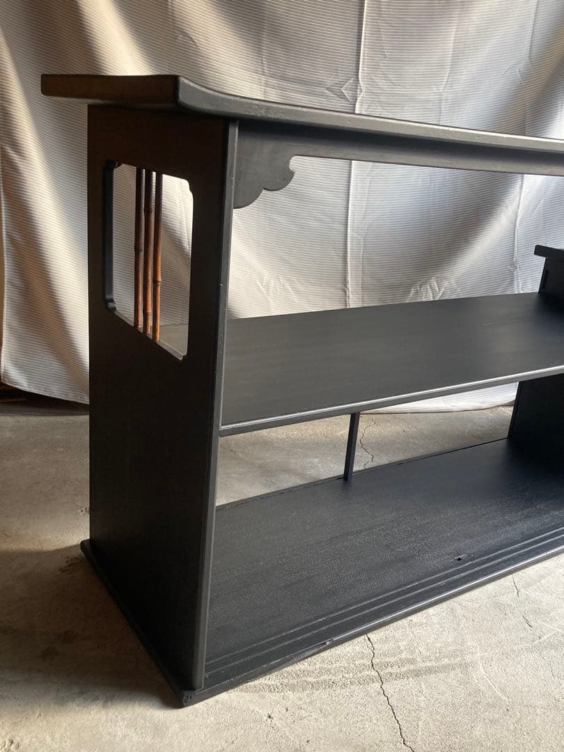 古道具　店舗什器　民藝カウンターテーブル