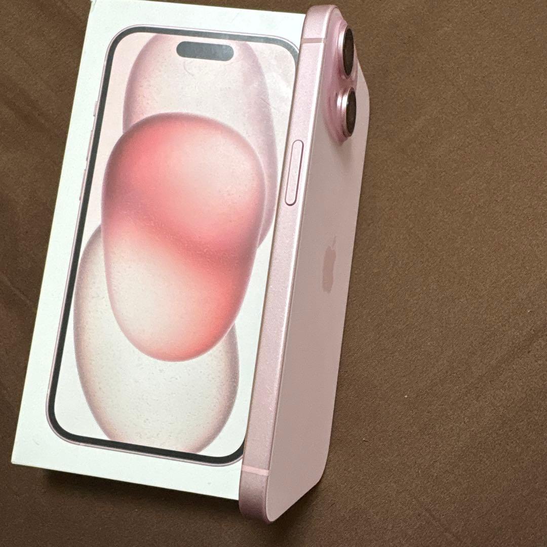 iPhone15 128GB 本体　ピンク　美品