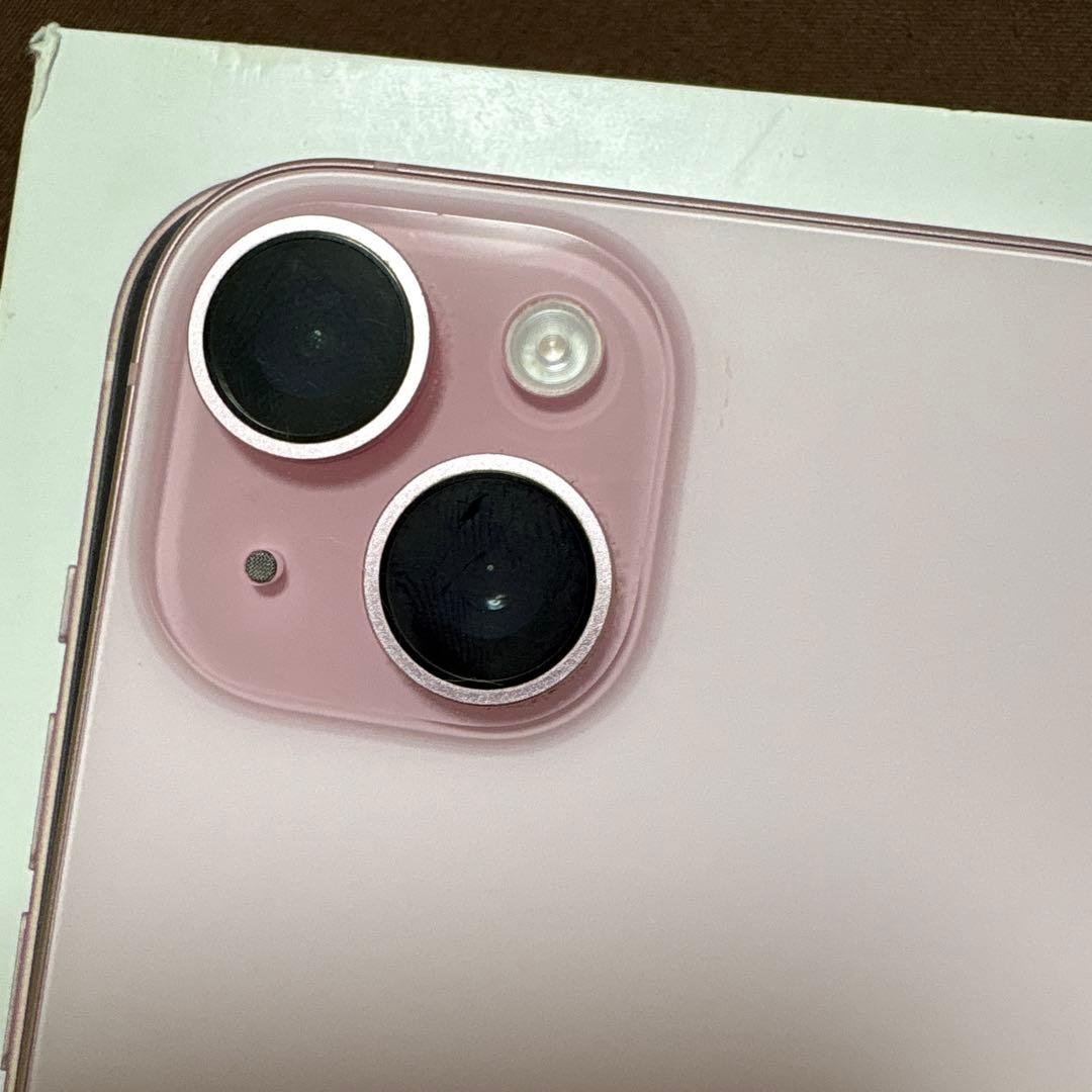 iPhone15 128GB 本体　ピンク　美品