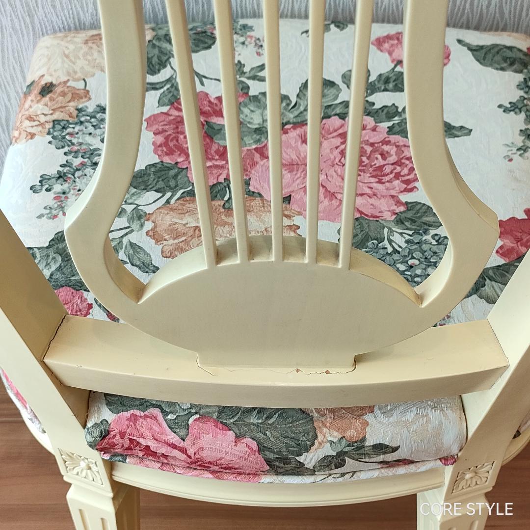 アンティーク　コンソールテーブル　チェア　セット品　ロココ様式　A86