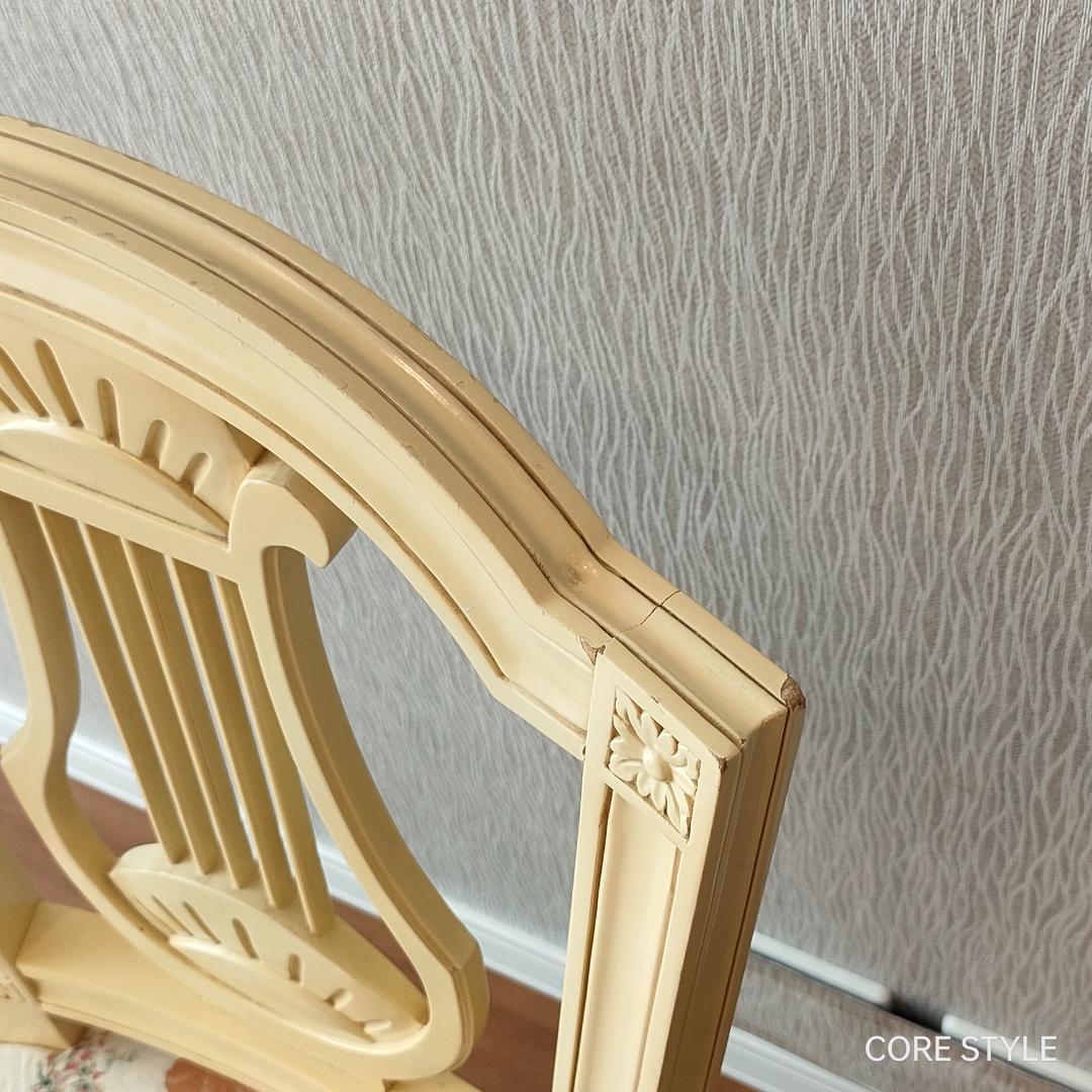 アンティーク　コンソールテーブル　チェア　セット品　ロココ様式　A86