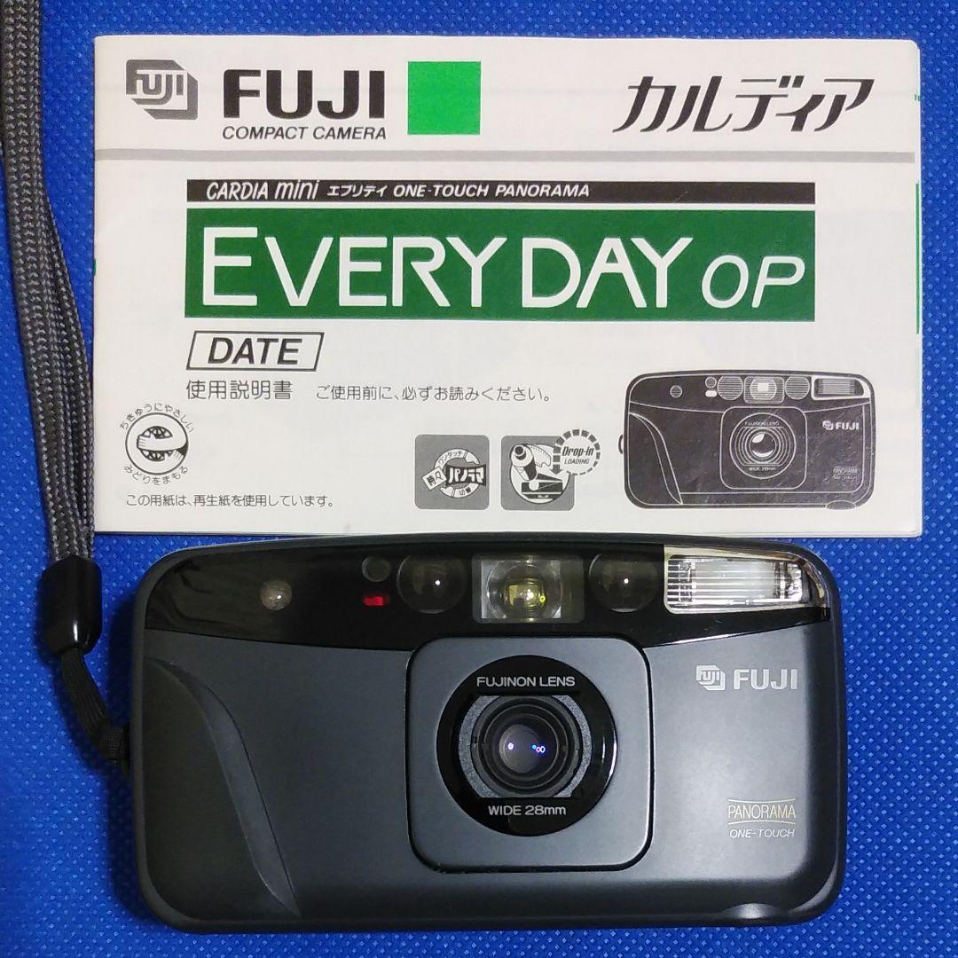 カルディアミニ　FUJI フジ　コンパクト　カメラパノラマ切り替え