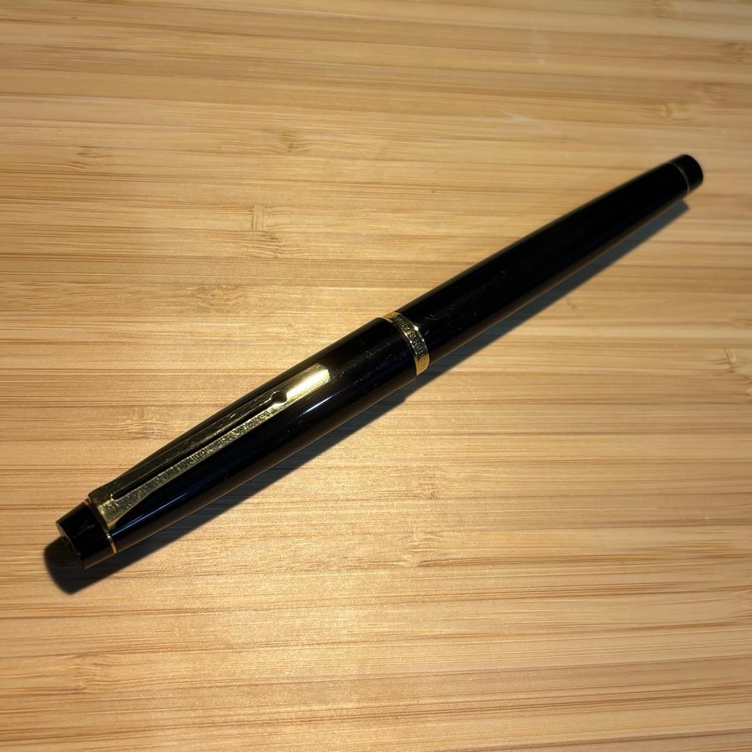 14K 中字 パイロット カスタムグランディ ブラック1983年製