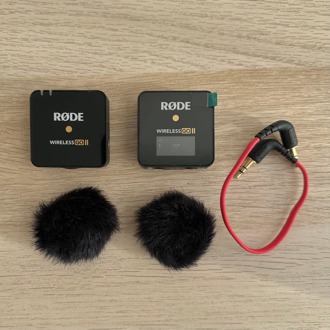 Rode Wireless GO II ワイヤレスマイクシステム