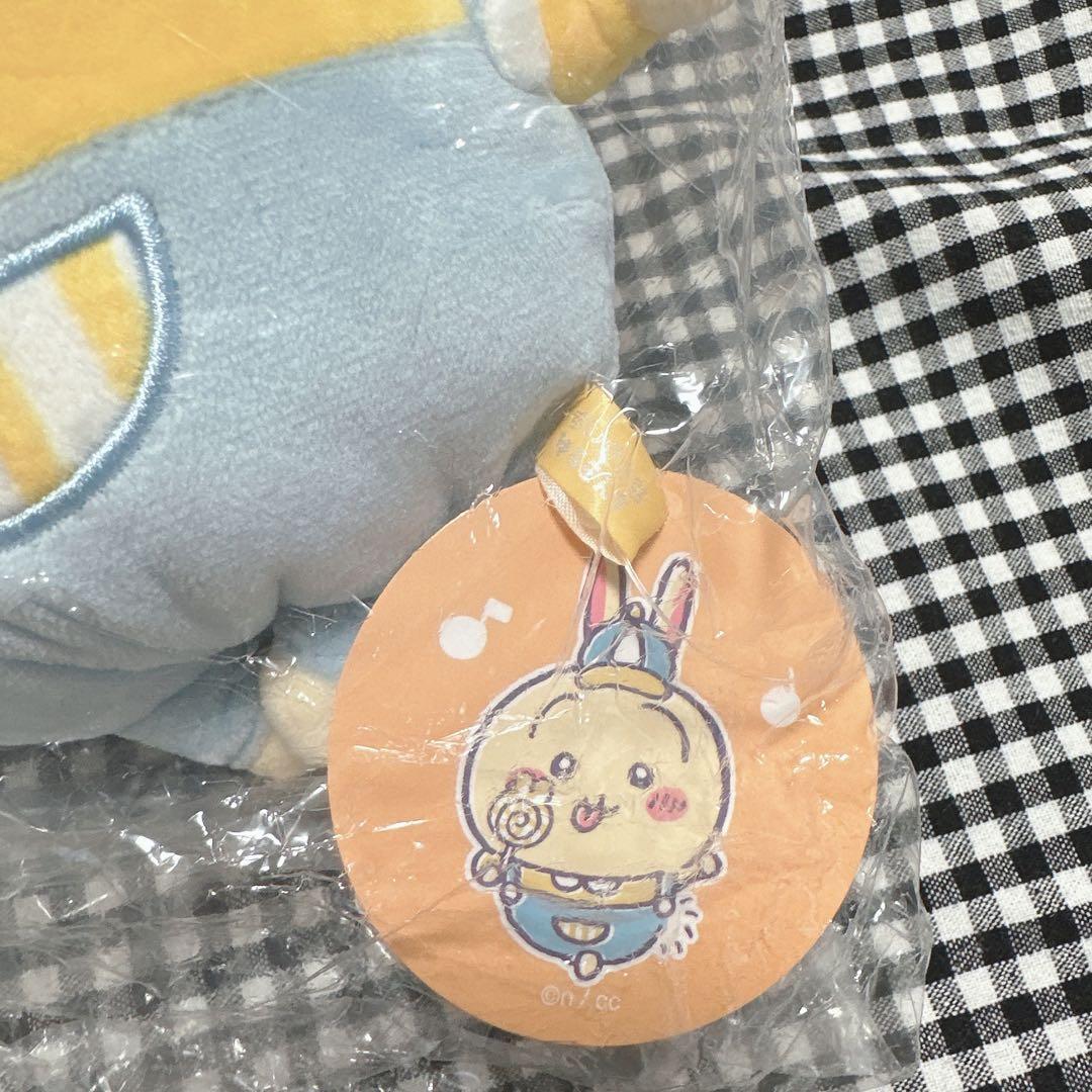 お顔厳選【新品タグ付き】ちいかわゆうえんち　うさぎ　ぬいぐるみ　S  ゆうえか