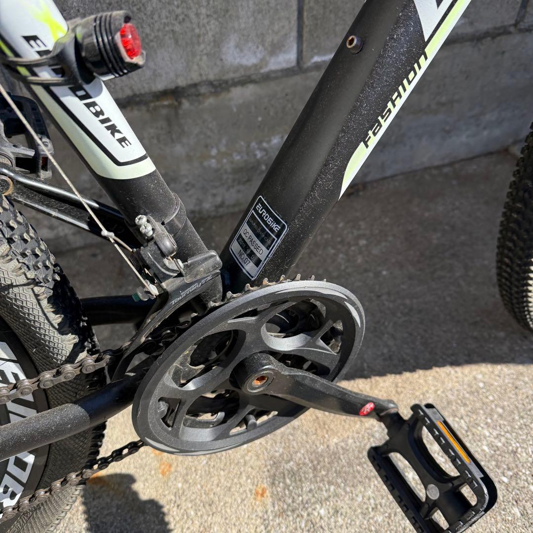 【引取/関東配送可】EUROBIKEマウンテンバイク 27.5インチ 21段変速