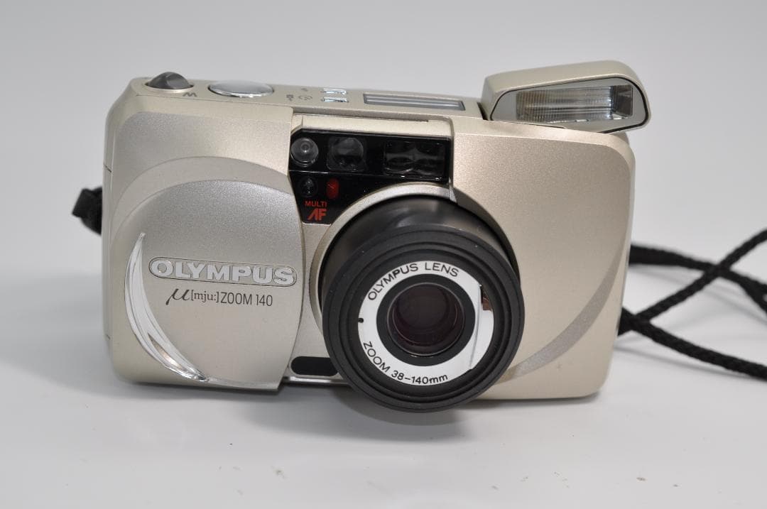 美品 OLYMPUS μ[mju:]-ZOOM 140 コンパクトフィルムカメラ