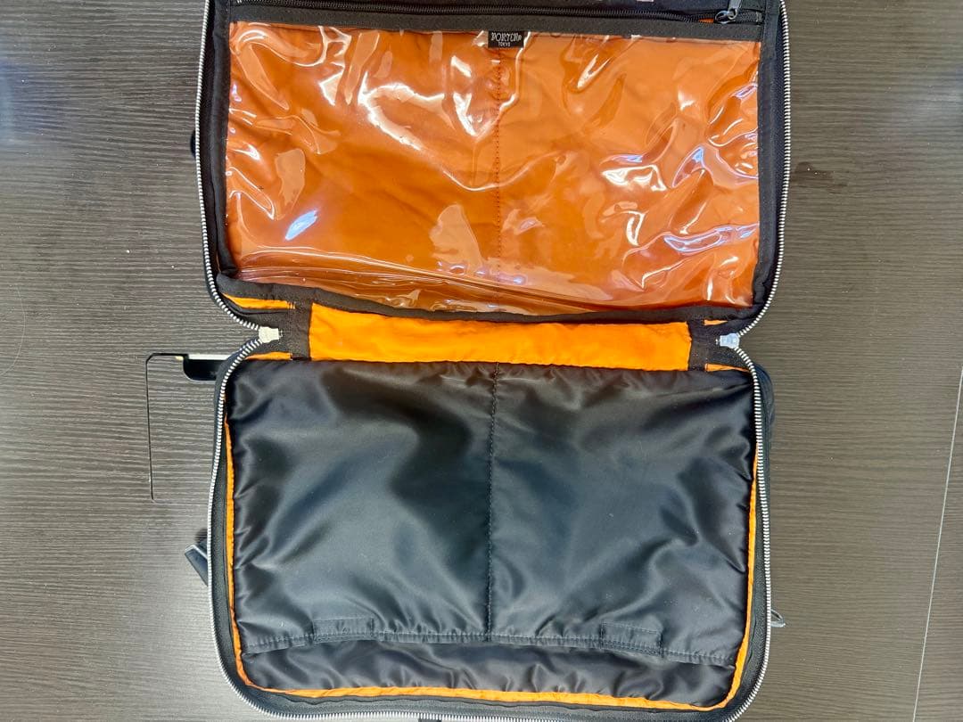 PORTER ポーター タンカー ビジネスショルダーバッグ ブラック