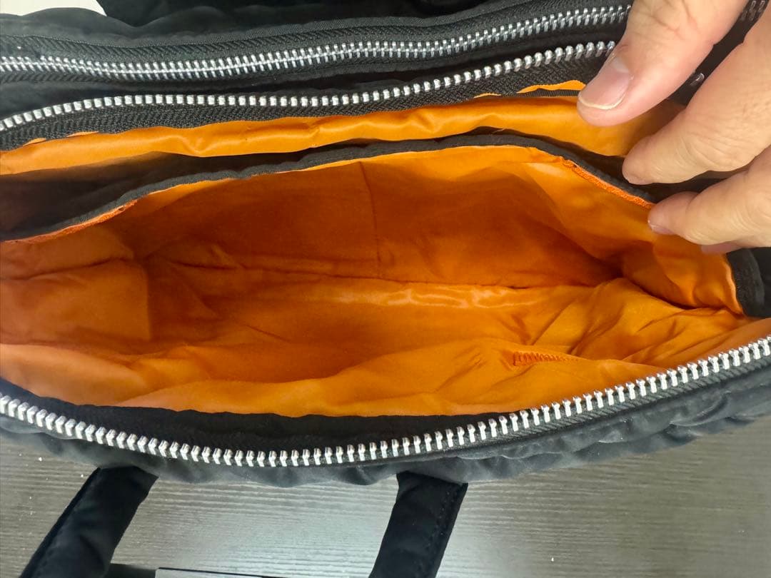 PORTER ポーター タンカー ビジネスショルダーバッグ ブラック