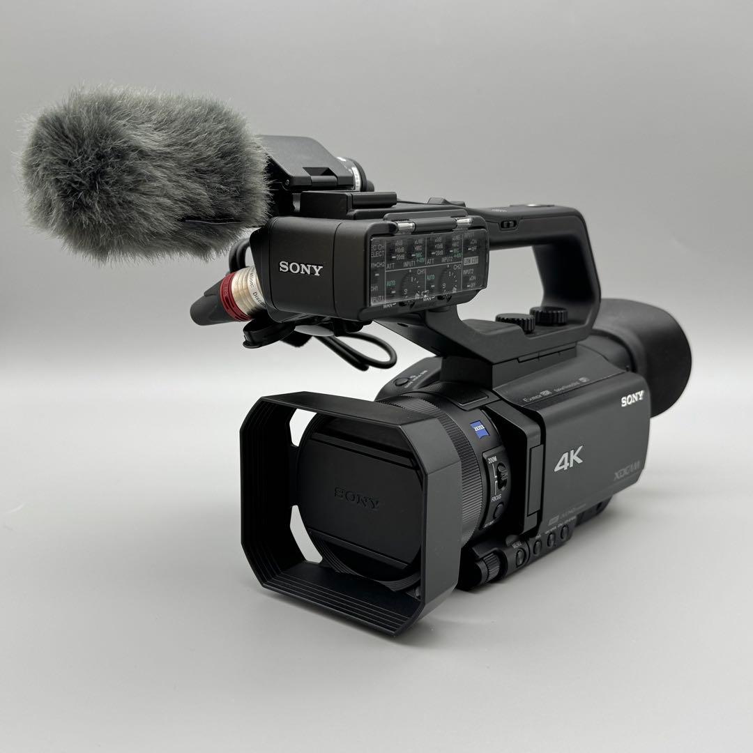 SONY 4K PXW-Z90V ビデオカメラ& ECM-MS2 マイク セット