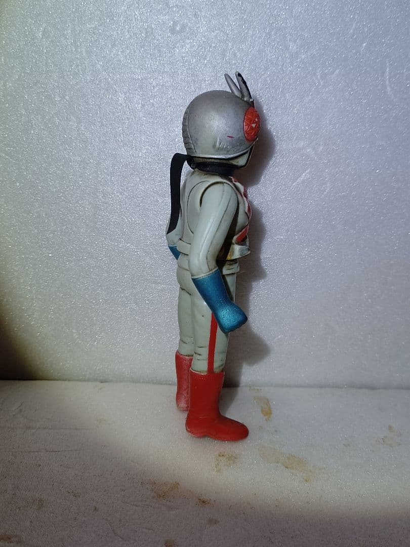 (昭和購入物)　仮面ライダー ｘ ソフビ