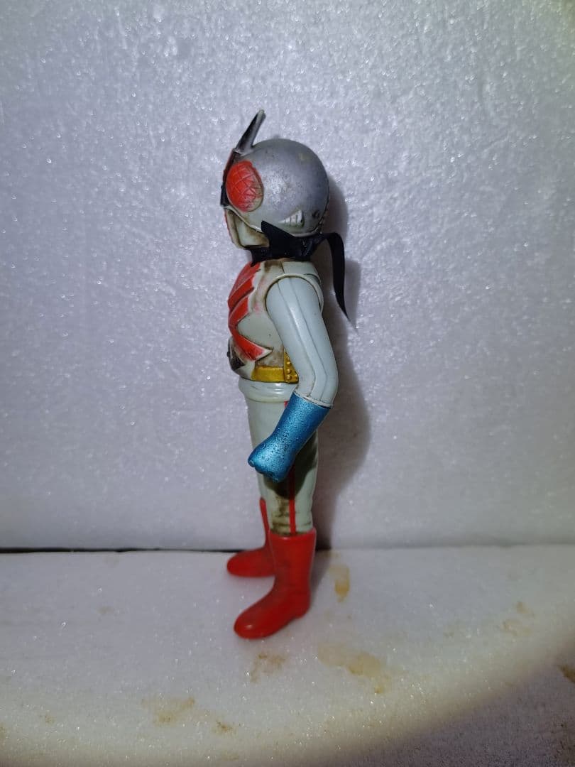 (昭和購入物)　仮面ライダー ｘ ソフビ