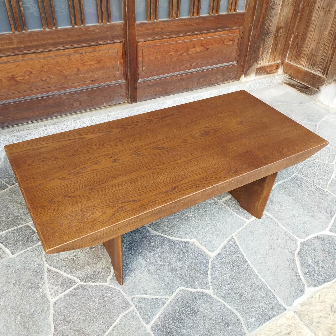 ナガノインテリア　NAGANO　ローテーブル　シンプルモダン　天然木　日本製　①