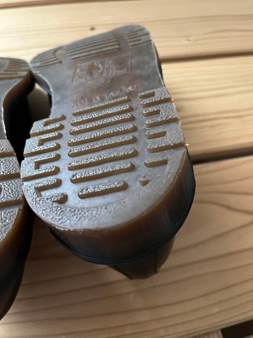 イングランド製 ドクターマーチン 3ホール Uチップ 革靴 ブーツ
