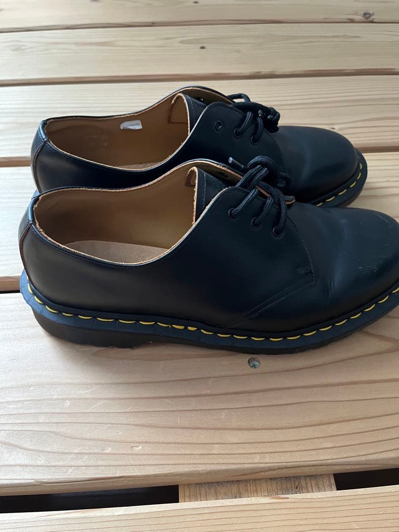 イングランド製 ドクターマーチン 3ホール Uチップ 革靴 ブーツ