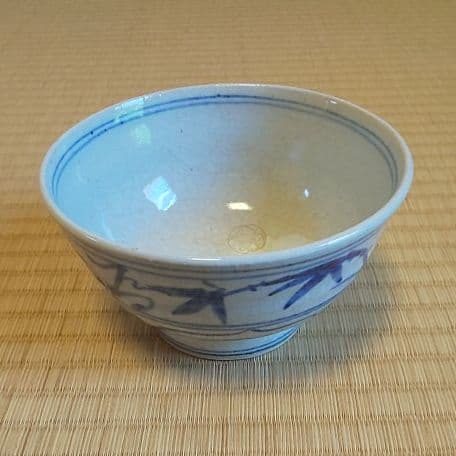 A 91 抹茶碗 安南・周平作 ( 未使用品 )