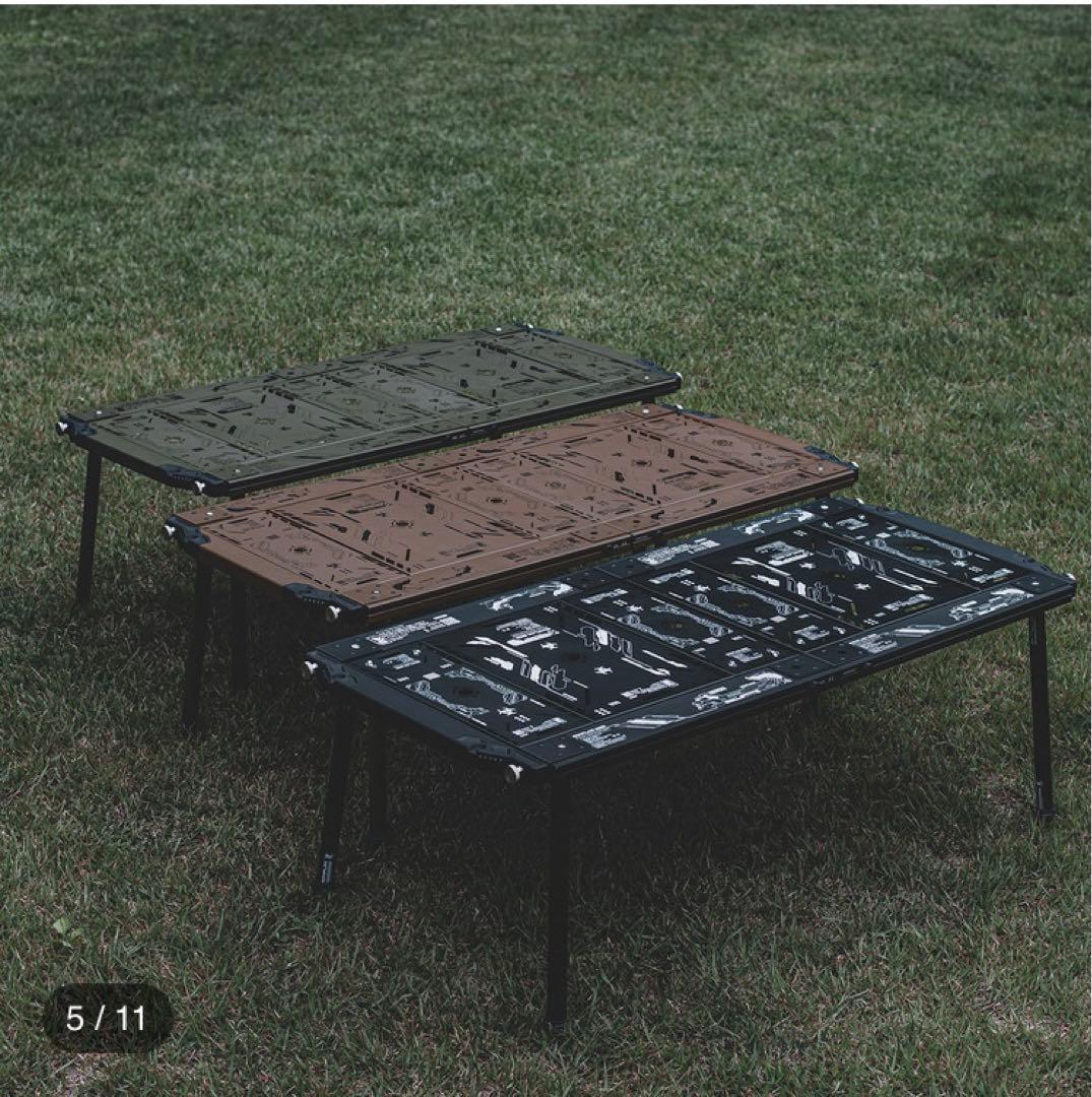 bonflag ４ユニットテーブルセット　ブラックカラー