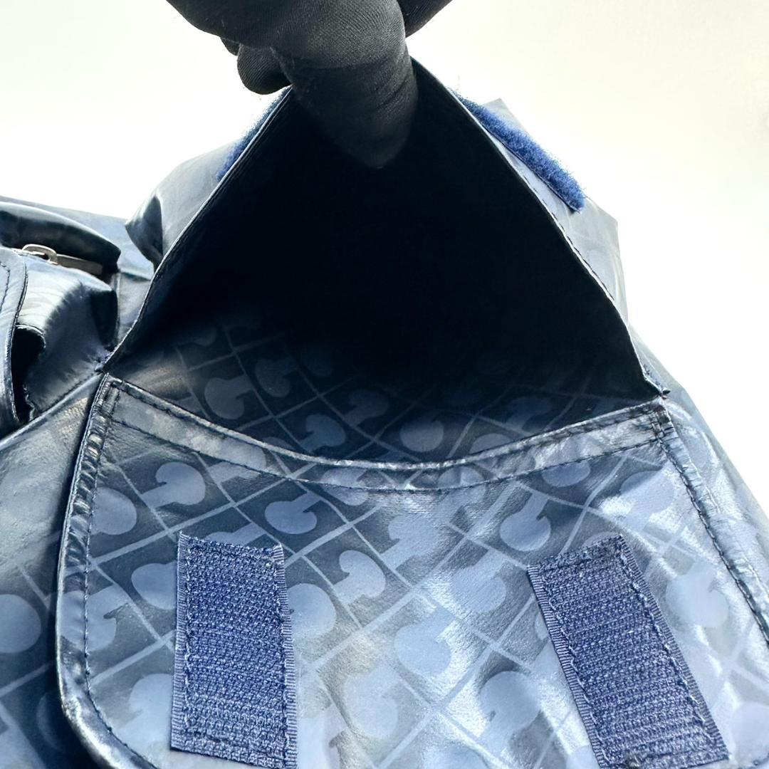 GHERARDINI ゲラルディーニ ソフティ 軽量 ショルダーバッグ ネイビー