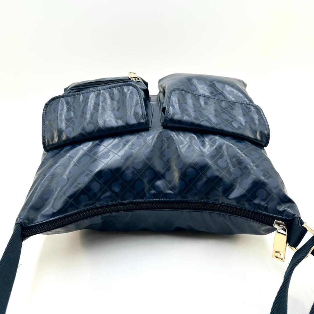 GHERARDINI ゲラルディーニ ソフティ 軽量 ショルダーバッグ ネイビー
