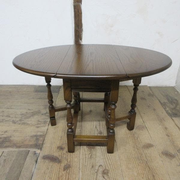 イギリス製 アンティーク 家具 オールドチャーム コーヒーテーブル 6908d