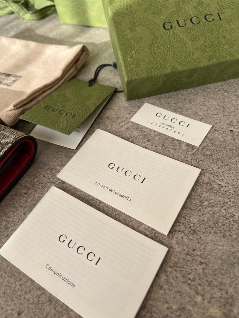 GUCCI チェリー 財布 グッチ