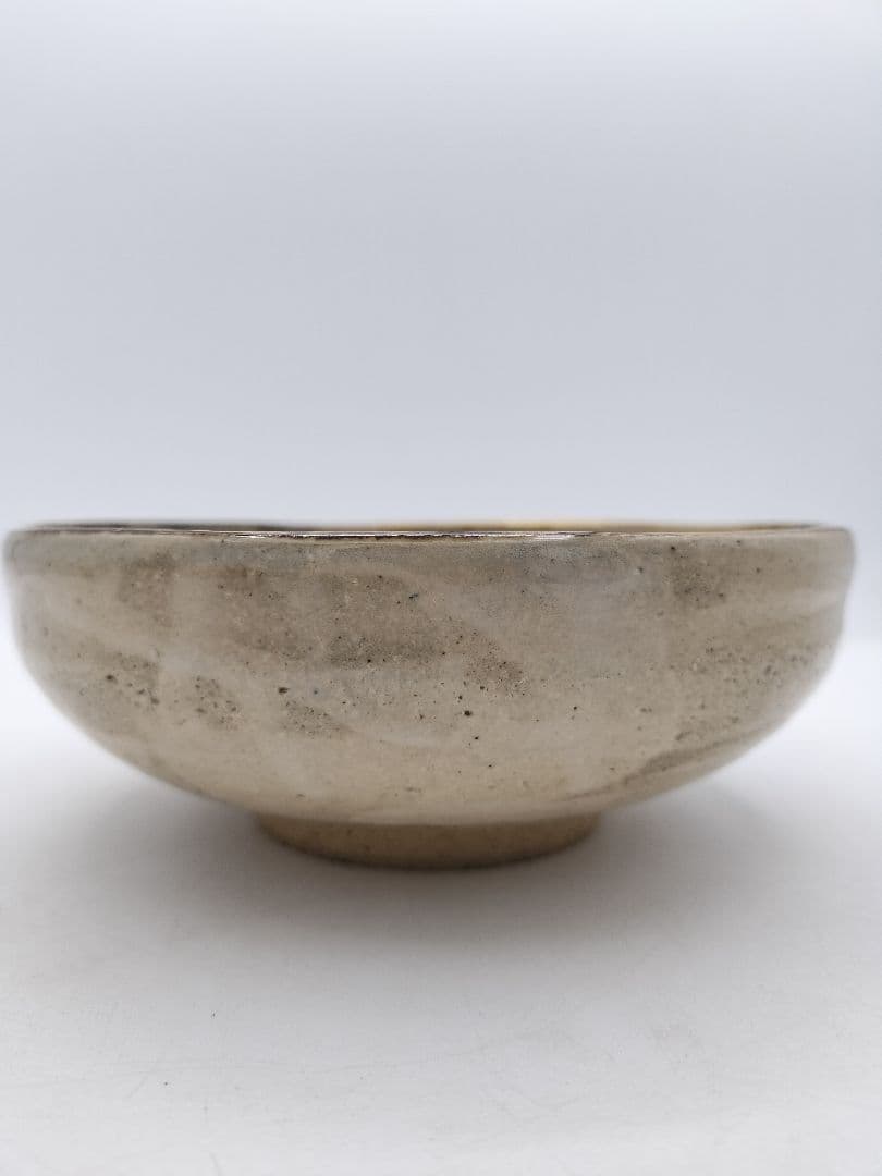 c522 平茶碗 乾山写 芦水文 手塚充 木箱 茶道具 古物