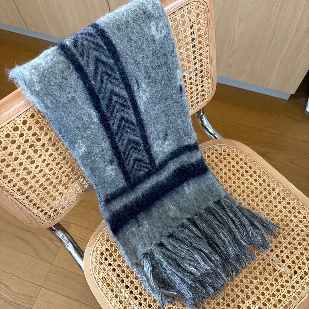 小物 Mame Kurogouchi Osmanthus Motif Scarf