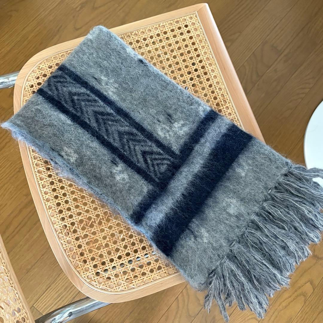 小物 Mame Kurogouchi Osmanthus Motif Scarf