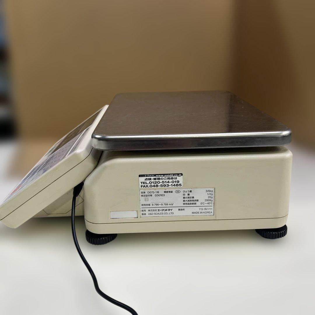 6140 A&D SQ-6K 店舗用料金はかり