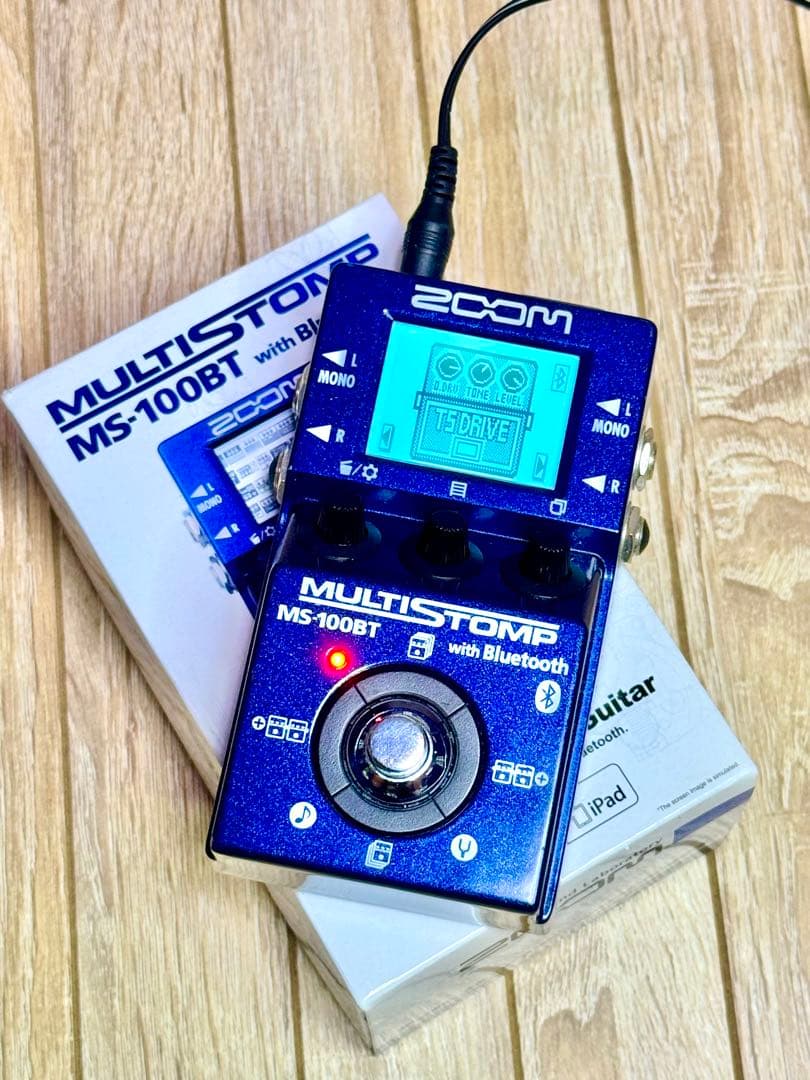 期間限定値下げ！ZOOM MULTISTOMP MS-100BT マルチストンプ