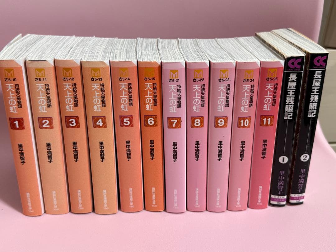 天上の虹 全11巻 + 長屋王残照記 全2巻