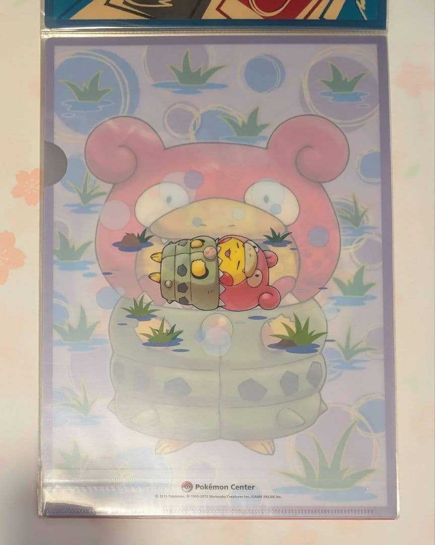 メガポンチョを着たピカチュウ　クリアファイルセット