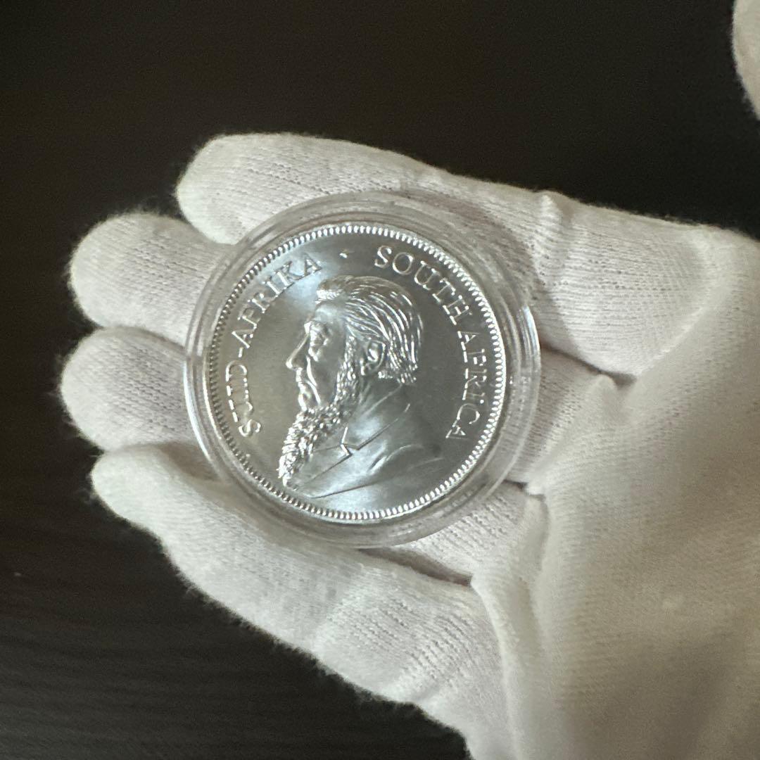 2023年 南アフリカ 「クルーガーランド」 純銀 1オンス