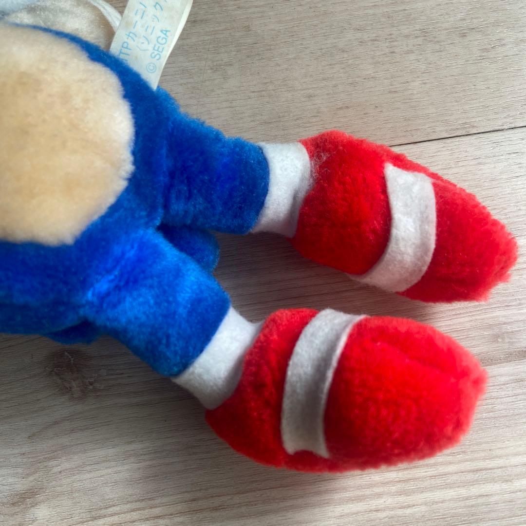 セガハイテクパーク景品　ソニック ぬいぐるみ SEGA 平成レトロ　非売品