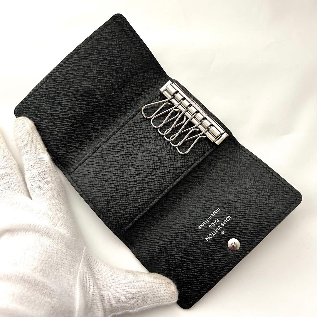 極美品 ルイヴィトン ダミエ グラフィット ミュルティクレ6 キーケース