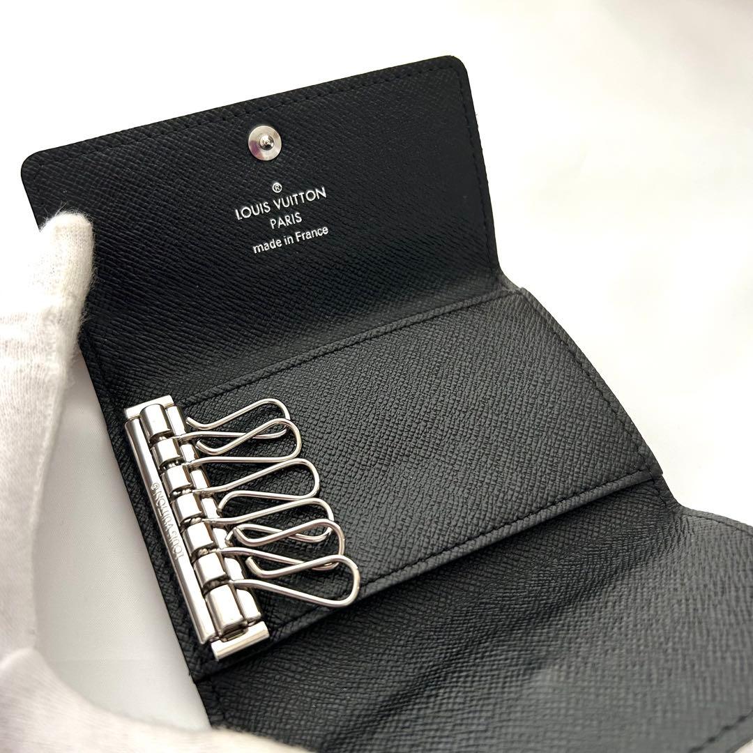 極美品 ルイヴィトン ダミエ グラフィット ミュルティクレ6 キーケース