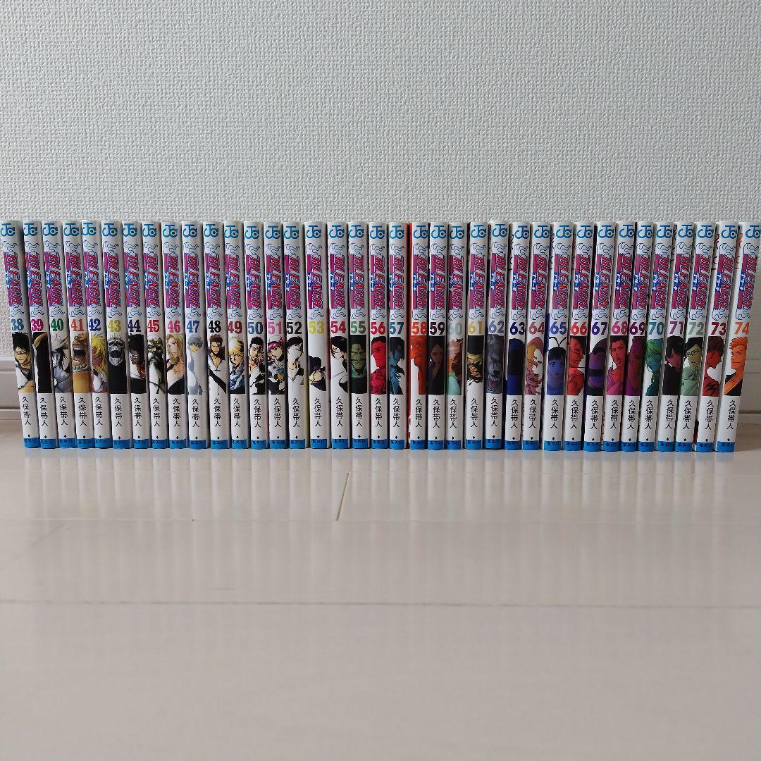 BLEACH 全巻セット 1巻〜74巻 ブリーチ漫画本