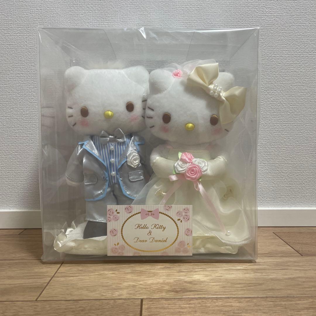 ハローキティ　ダニエル　サンリオ　レア　ウェディング　ドール　ぬいぐるみ　人形