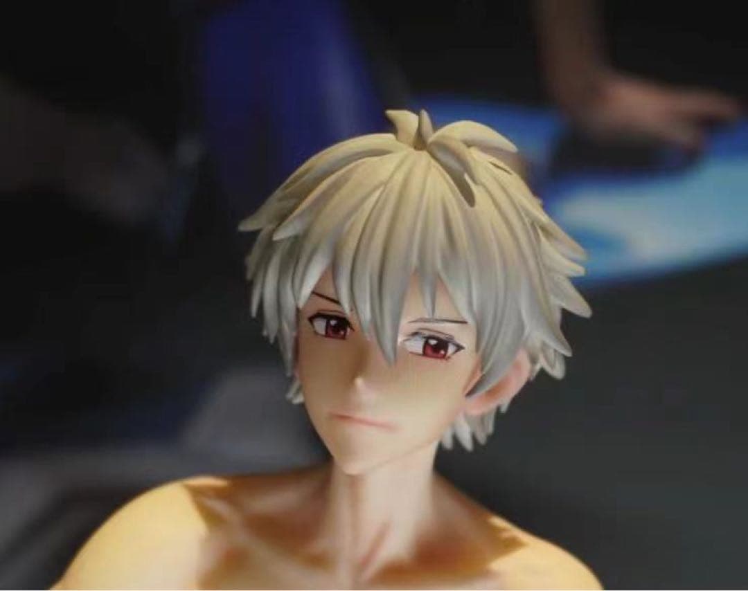 新世紀エヴァンゲリオン渚カヲル フィギュア ガレージキット ガレキ スタチュー